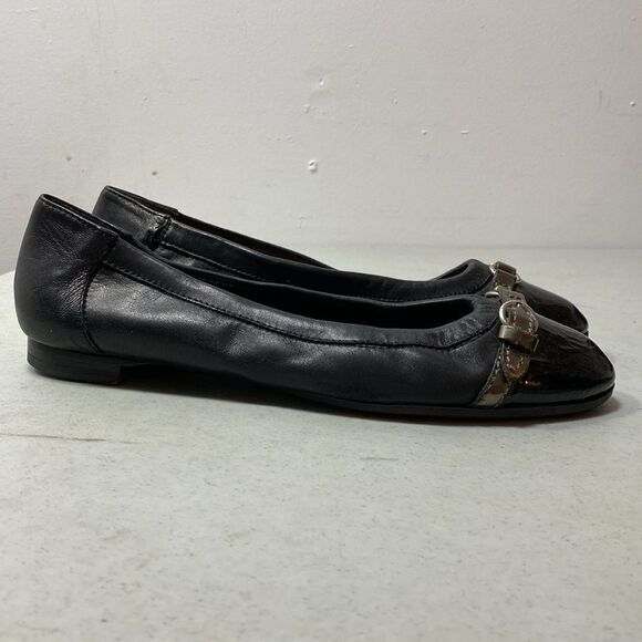 AGL Attilio Giusti Leombruni Cap Toe Leather Flats 39.5 (US 9.5) - Picture 4 of 8